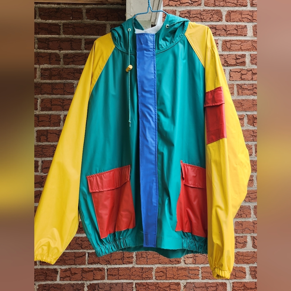 Vintage rain coat